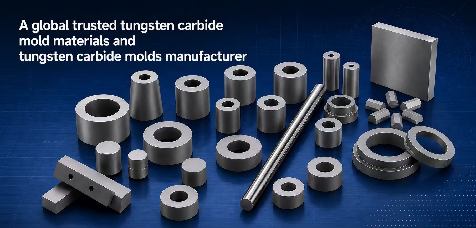 Manufacturing tungsten carbide and tungsten carbide molds