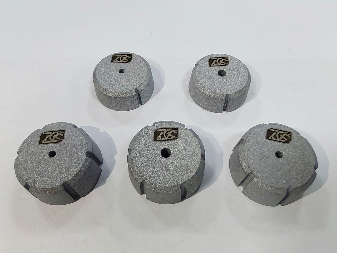 Impact-resistant tungsten carbide