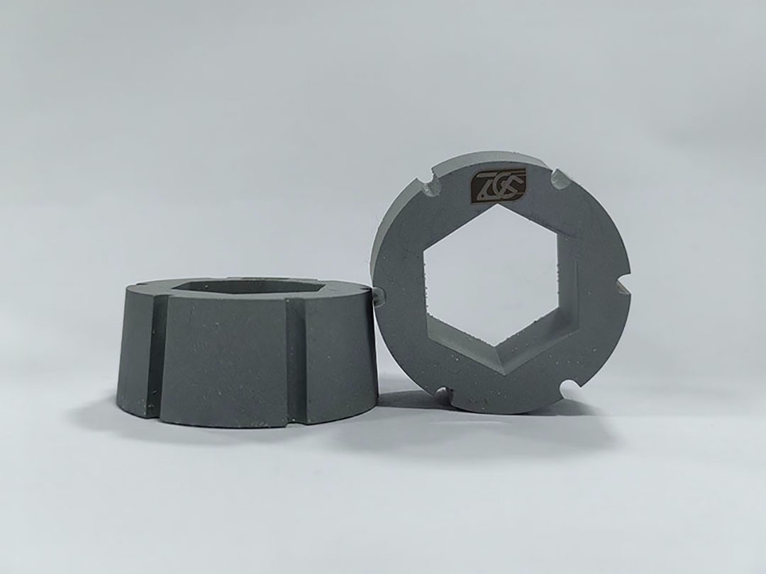 Non-magnetic tungsten carbide
