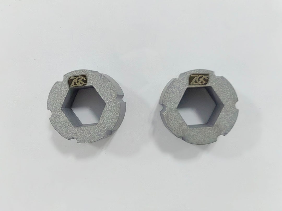 Non-magnetic tungsten carbide
